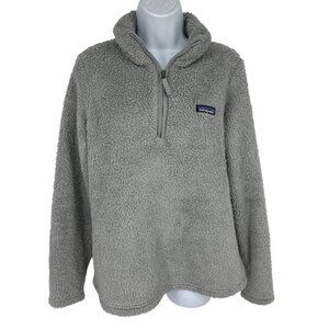 Patagonia Los Gatos Quarter-Zip Pullover Lightweight Warm Fleece Women's Size M